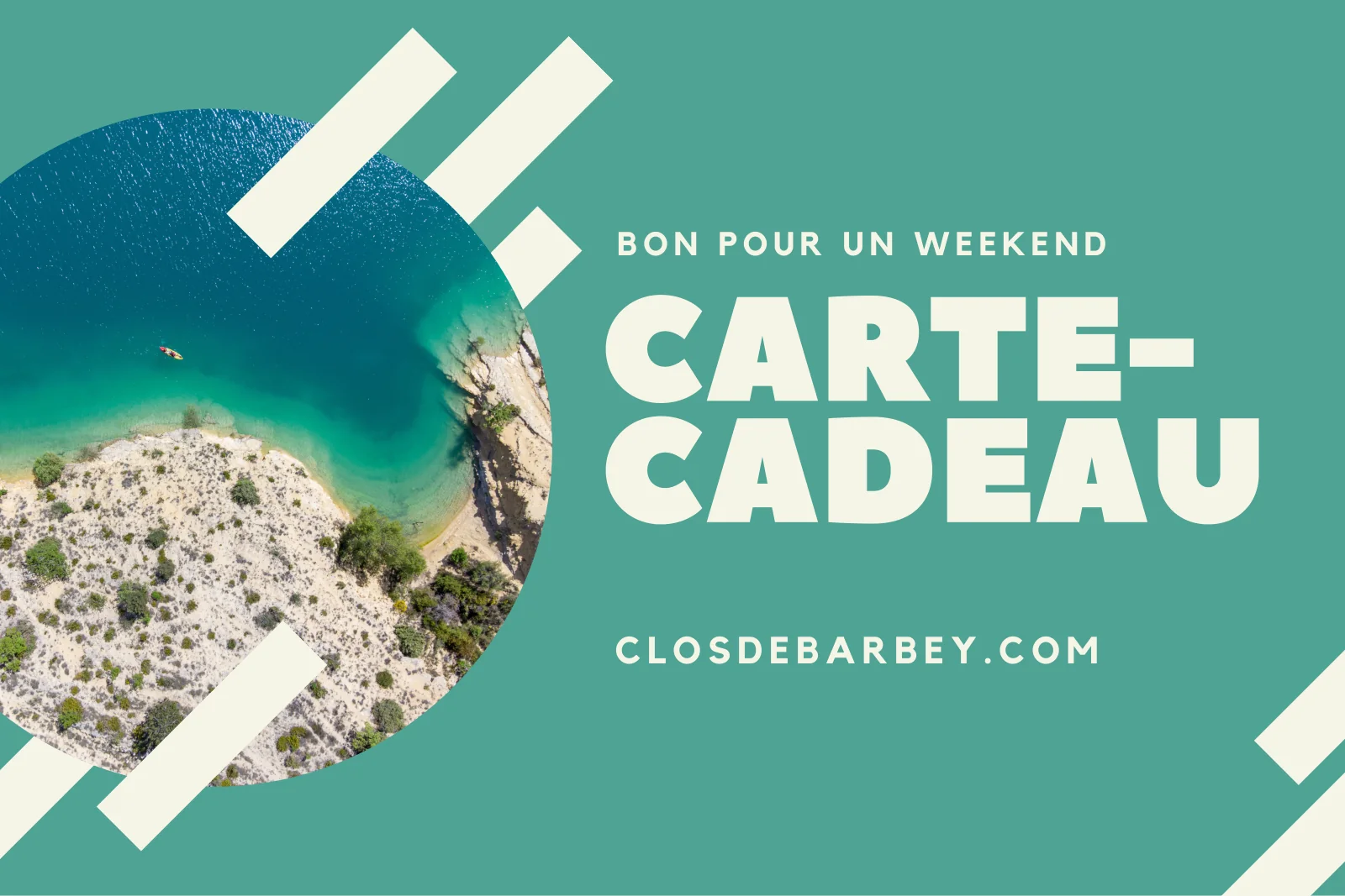 Carte cadeau, séjour dans le Verdon